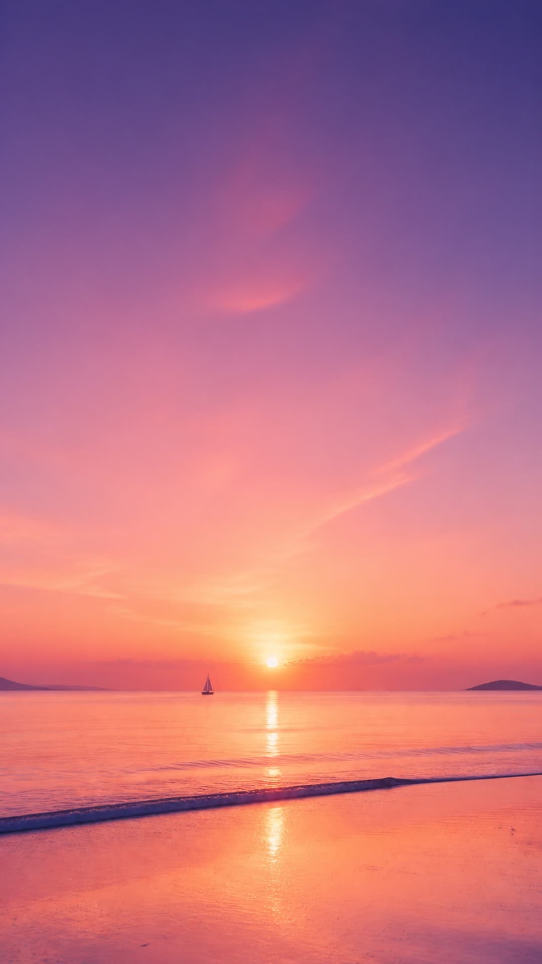海边日出壁纸