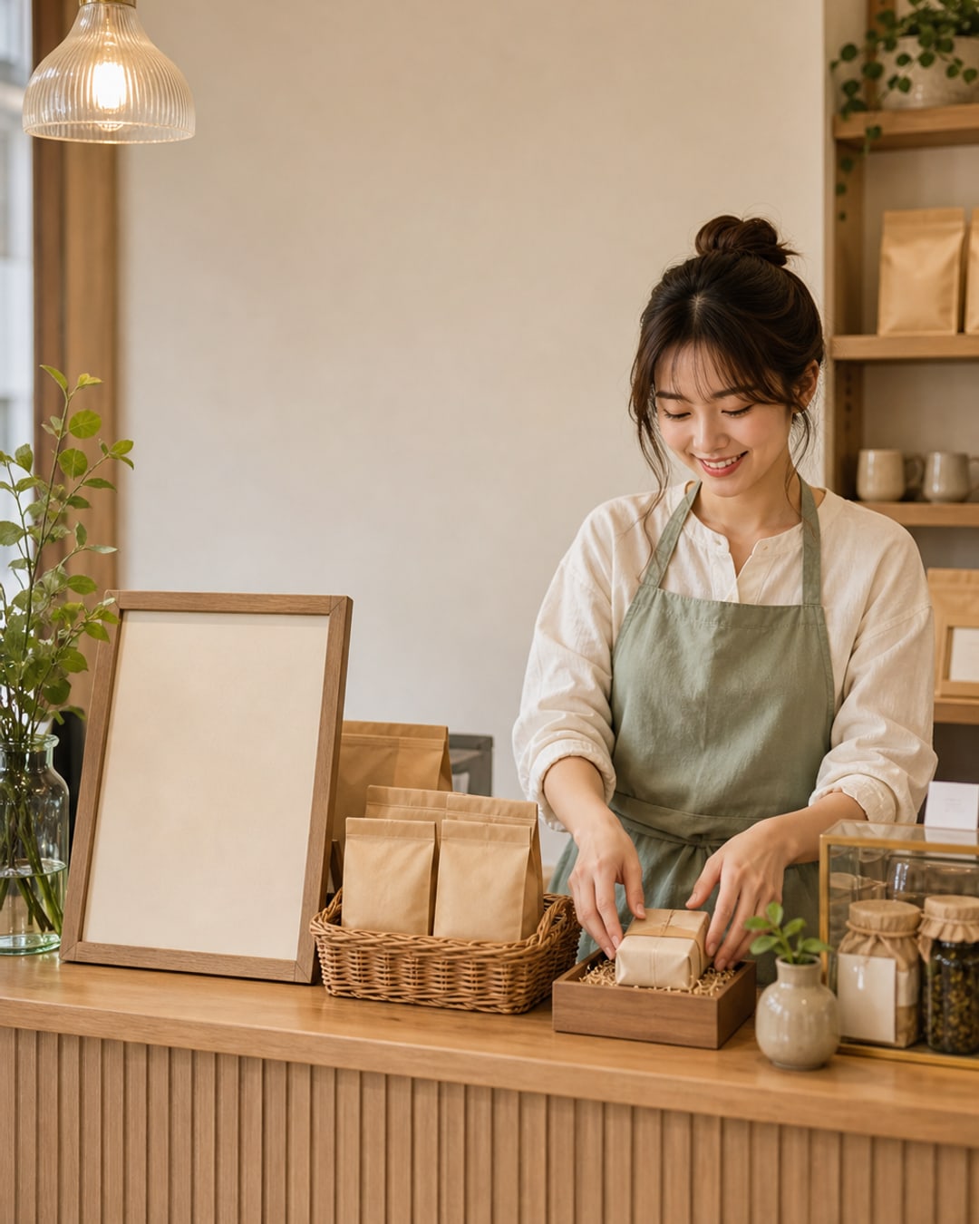 店主自我介绍图 模板
